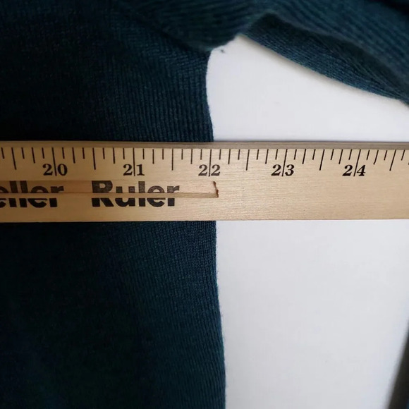 Banana Republic Baruffa Merino Wool Sweater Mens Size Large Blue Italian Yarn - Picture 12 of 13